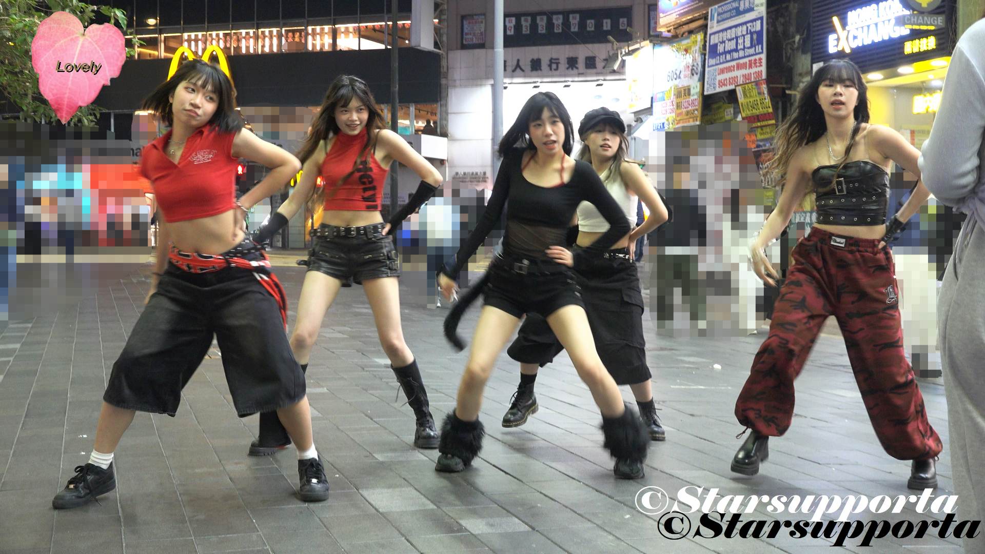 20260128 KPOP dance @ 香港銅鑼灣H&M對出